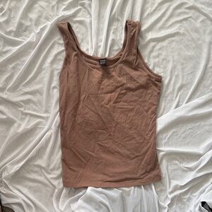 SHEIN Chocolate Brown Tank Top